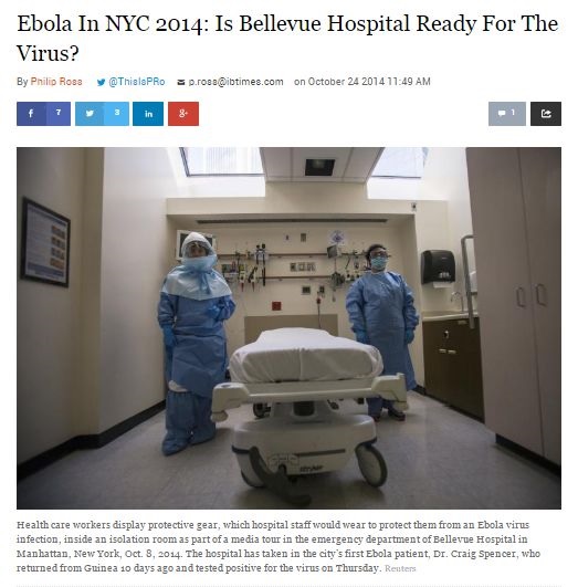 Ebola In NYC